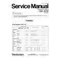 Cover page of TECHNICS SA424/K Service Manual