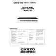 Cover page of ONKYO E-30 Service Manual