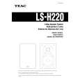 Cover page of TEAC LSH220 Owner's Manual