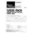 Cover page of PIONEER VSX-502 Service Manual