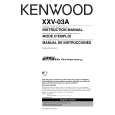 Cover page of KENWOOD XXV-03A Owner's Manual