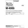 Cover page of PIONEER M4000 Service Manual
