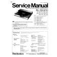 Cover page of TECHNICS SLQL5/K Service Manual