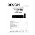 Cover page of DENON DCD590 Service Manual