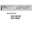 Cover page of PIONEER CDX-FM1287 Service Manual