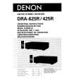 Cover page of DENON DRA425R Owner's Manual