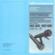 Cover page of SENNHEISER MD 200 / 400 Owner's Manual