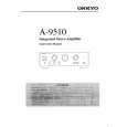 Cover page of ONKYO A-9510 Owner's Manual