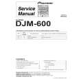 Cover page of PIONEER DJM-600-S/WYXCN5 Service Manual