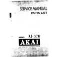 Cover page of AKAI AJ370 Service Manual