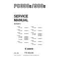 Cover page of CANON PC800S Service Manual