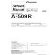 Cover page of PIONEER A-509R/MY Service Manual