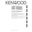 Cover page of KENWOOD KRF-V6090D Owner's Manual