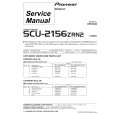 Cover page of PIONEER SCU2156zrn2 Service Manual
