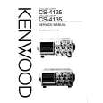 Cover page of KENWOOD CS-4135 Service Manual