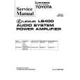 Cover page of PIONEER LS400 LEXUS AMPLIFIER Service Manual