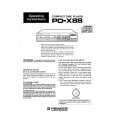 Cover page of PIONEER PD-X88/HB Owner's Manual