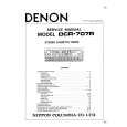 Cover page of DENON DCR707R Service Manual