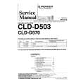 Cover page of PIONEER CLDD503 Service Manual