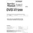 Cover page of PIONEER DVD-V7200 Service Manual