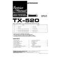 Cover page of PIONEER TX-520 Service Manual