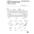 Cover page of KENWOOD KDC-4018 Service Manual