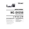 Cover page of TEAC MC-DV250 Service Manual