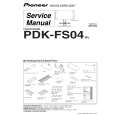 Cover page of PIONEER PDK-FS04 Service Manual