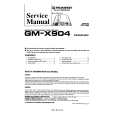 Cover page of PIONEER GMX904 Service Manual