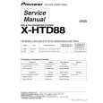 Cover page of PIONEER X-HTD88/DLXJ2 Service Manual