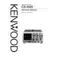 Cover page of KENWOOD CS4025 Service Manual