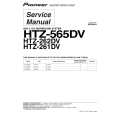 Cover page of PIONEER HTZ-565DV Service Manual