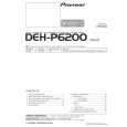 Cover page of PIONEER DEH-P6200 Service Manual