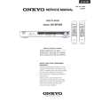 Cover page of ONKYO DV-SP405 Service Manual