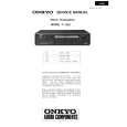Cover page of ONKYO P-308 Service Manual