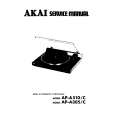 Cover page of AKAI APA305/C Service Manual