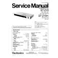 Cover page of TECHNICS STZ15/K Service Manual