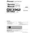 Cover page of PIONEER GMX962 Service Manual