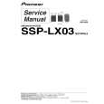Cover page of PIONEER SSP-LX03/SXTM/WL5 Service Manual