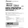 Cover page of PIONEER KEH-P6021R/XN/EE Service Manual