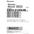 Cover page of PIONEER DEH-3110UB/XN/UR Service Manual
