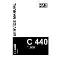Cover page of NAD C 440 Service Manual