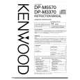 Cover page of KENWOOD DPM3370 Owner's Manual