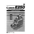 Cover page of CANON E250 Owner's Manual