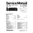 Cover page of TECHNICS SLVM500 Service Manual