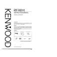 Cover page of KENWOOD KR-V6070 Owner's Manual