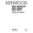 Cover page of KENWOOD KDC-W6527SE Owner's Manual