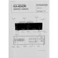 Cover page of KENWOOD KA4040R Service Manual