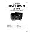 Cover page of KENWOOD AT-250 Service Manual