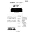 Cover page of ONKYO TX200 Service Manual